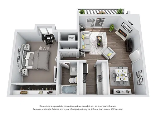Floor plan The Onyx