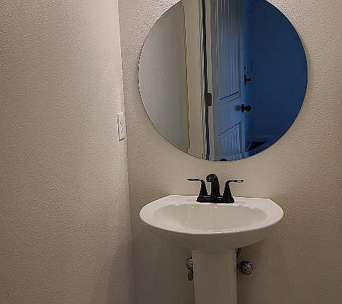 Downstairs half bath