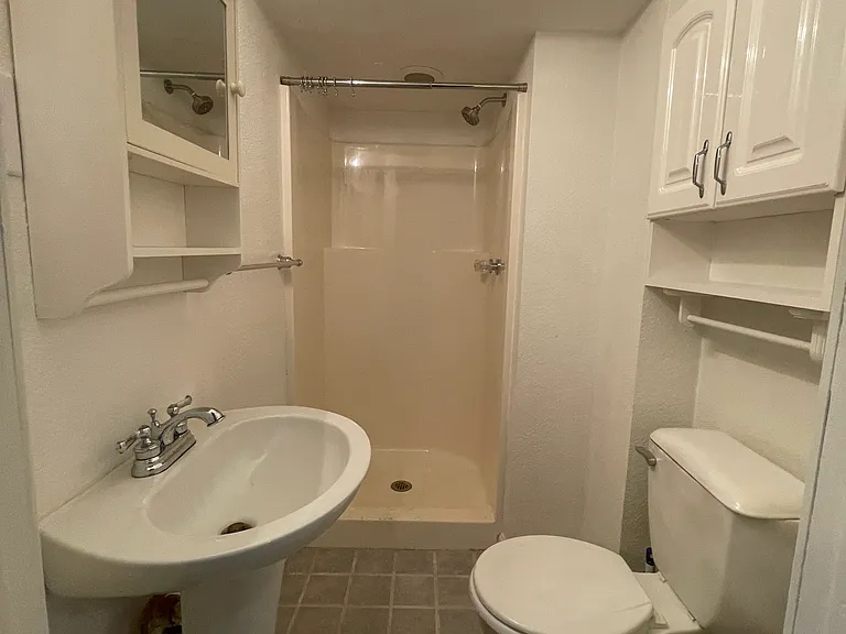 Bathroom off of family room