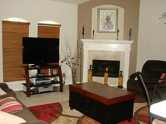 Large dining with 2" faux wood blinds