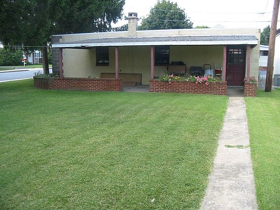 Garage view from house