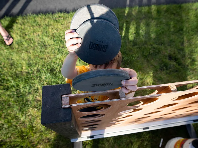 Kicking off summer with oversized fun! The Shindig brought games, laughter, and sunshine to our lawnlet the season begin