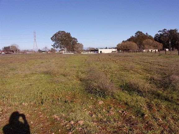 View of large fenced pasture