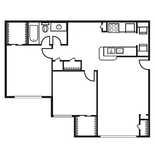 Floor plan B3
