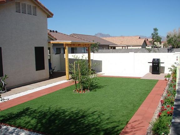 Back Garden with Porch