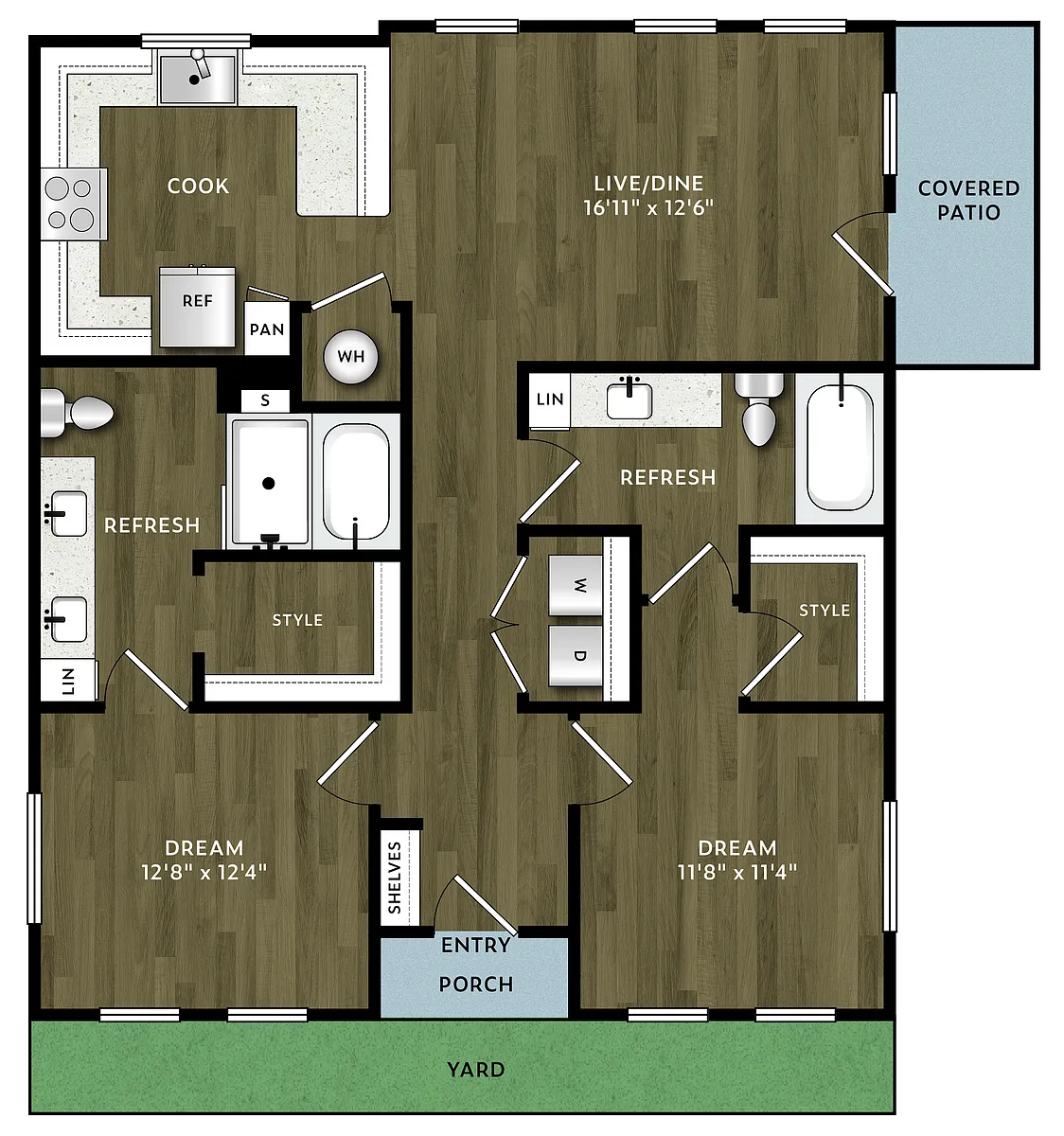Floor plan B2H