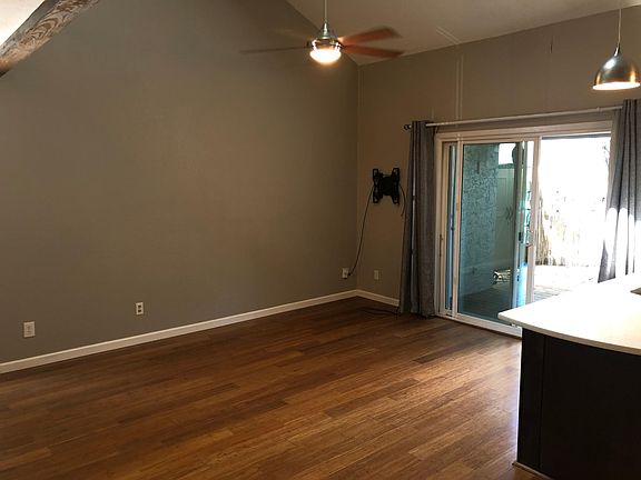 One spacious kitchen/living/dining room