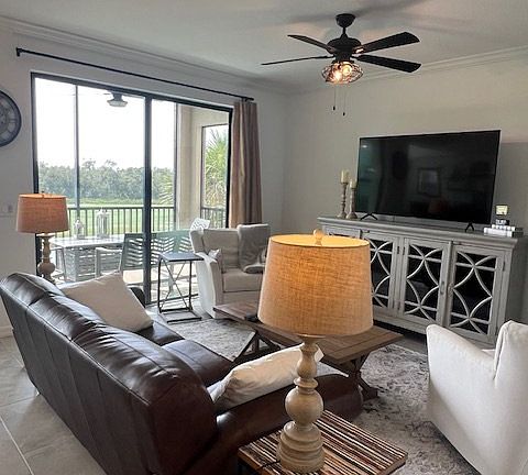 Living Room - Golf Course View