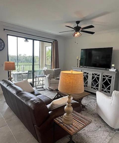 Living Room - Golf Course View