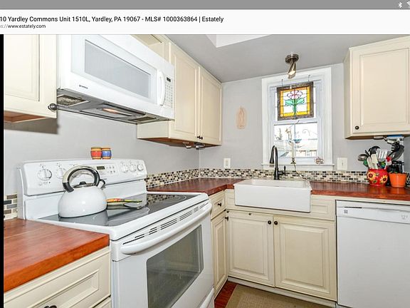 Kitchen window overlooks expansive open space