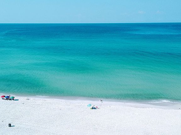 Front view of ocean from balcony