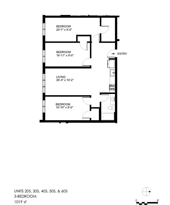 2nd image of 105 S Union St Unit 505