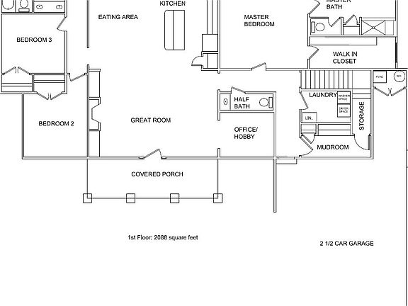 1st Floor Plan