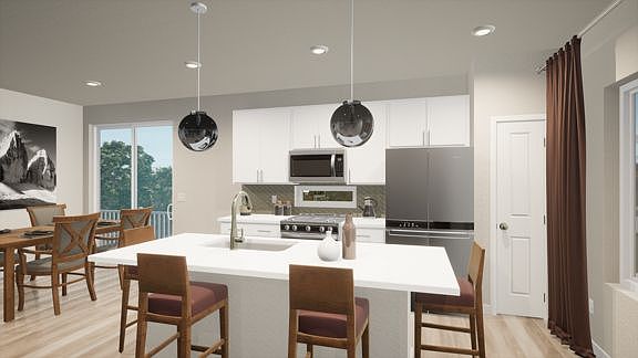 Rendering of Clydesdale kitchen