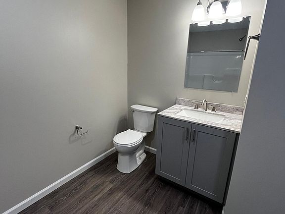 spacious bathroom