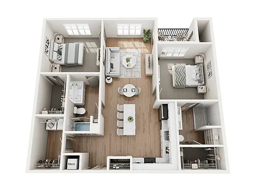 Floor plan The Maple