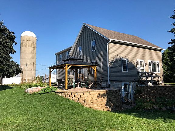 Patio, facing west
