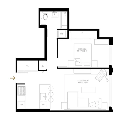 Floor plan A13-R