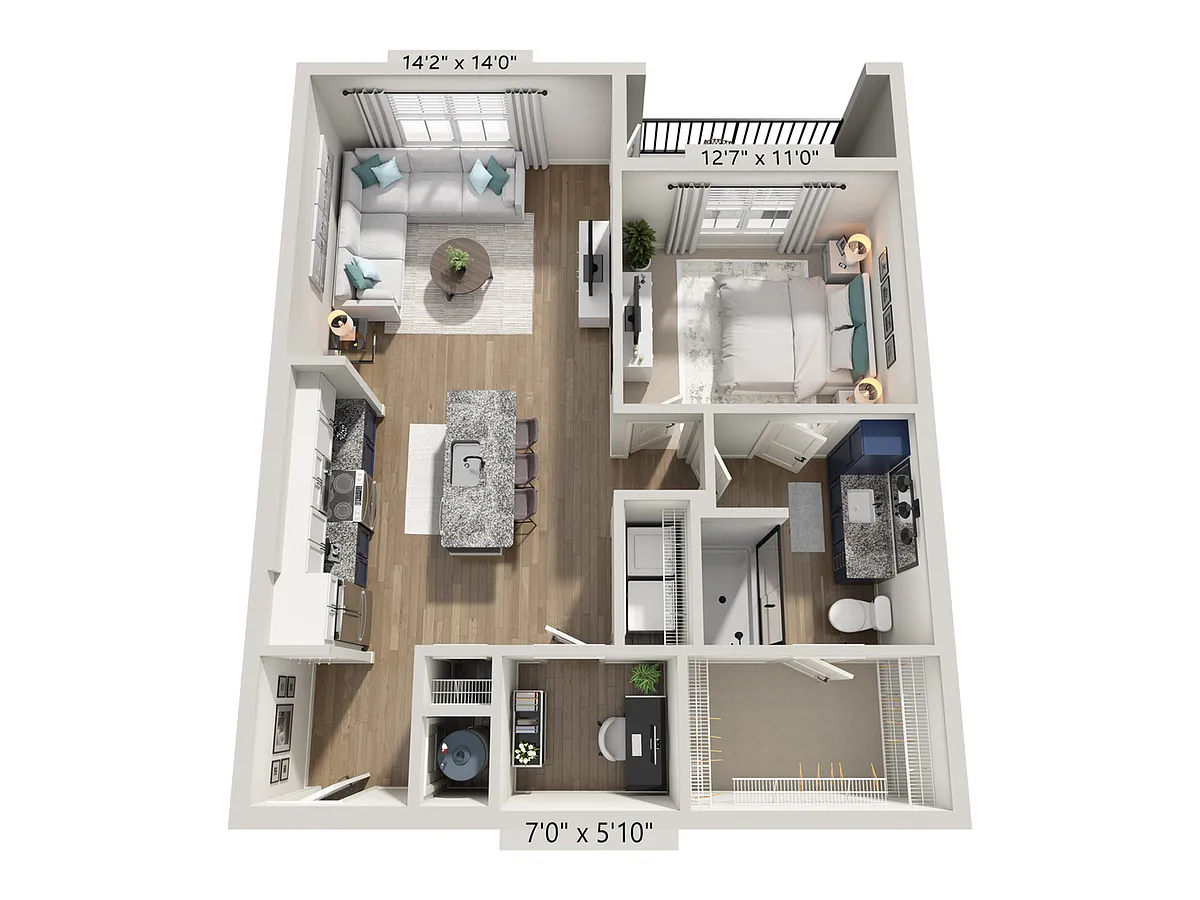 Floor plan A4