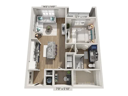 Floor plan A4