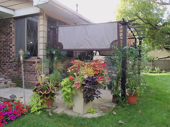 out door living pergola not included