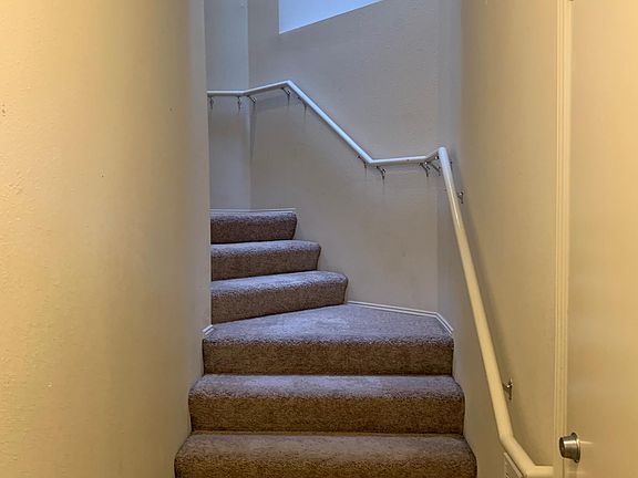 Stairs to the condo