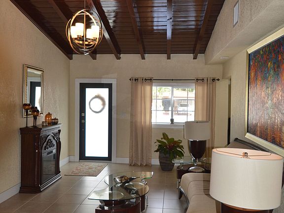 Front door from inside