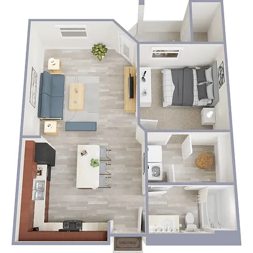 Floor plan 1/1 Christie