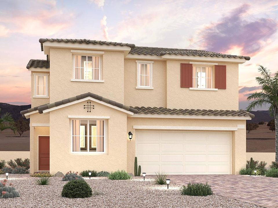 Rendering Residence 2119, Mediterranean Elevation