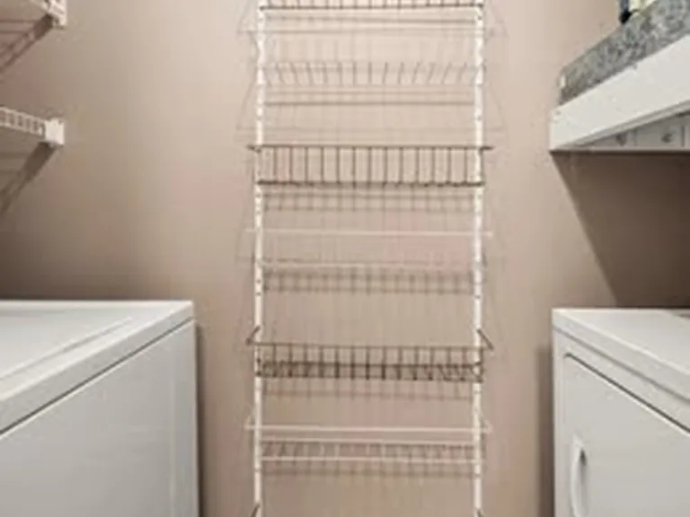 In-unit laundry and pantry