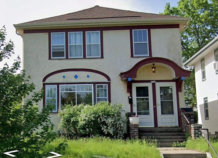 Front entry on St Clair Avenue