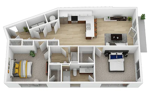 Floor plan The Watershed I