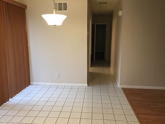 View from Kitchen to Dining Area and Hallway