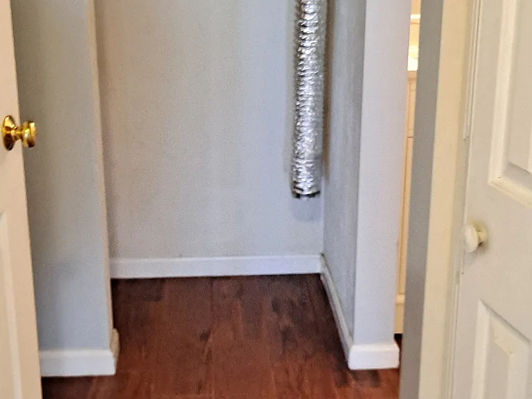 In-unit laundry hook up.