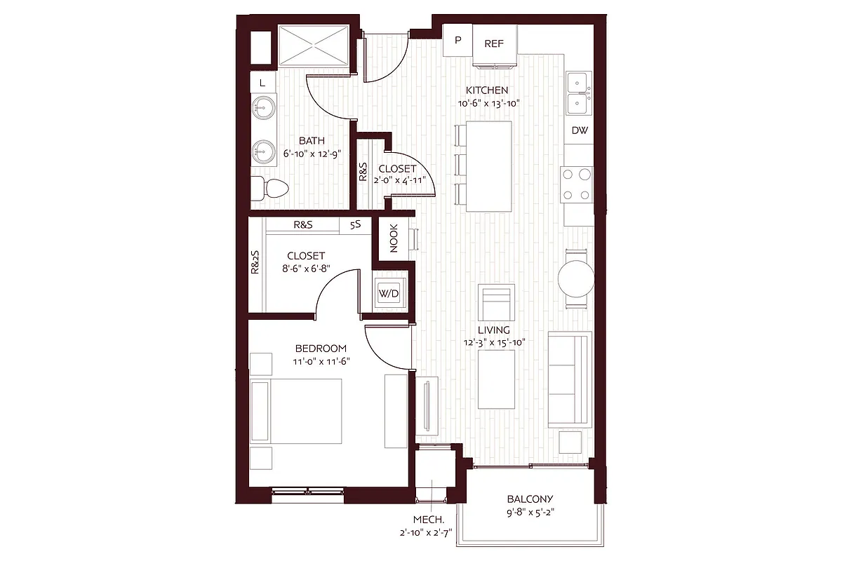 Floor plan Pinot