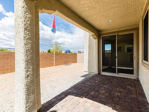 Homesite 75 has a large covered patio