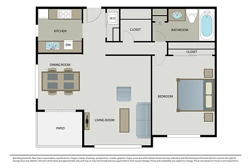 Floor plan Plan 1C