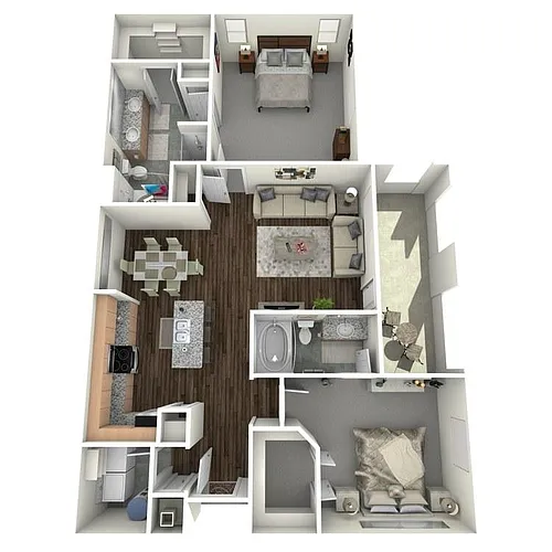 Floor plan B3