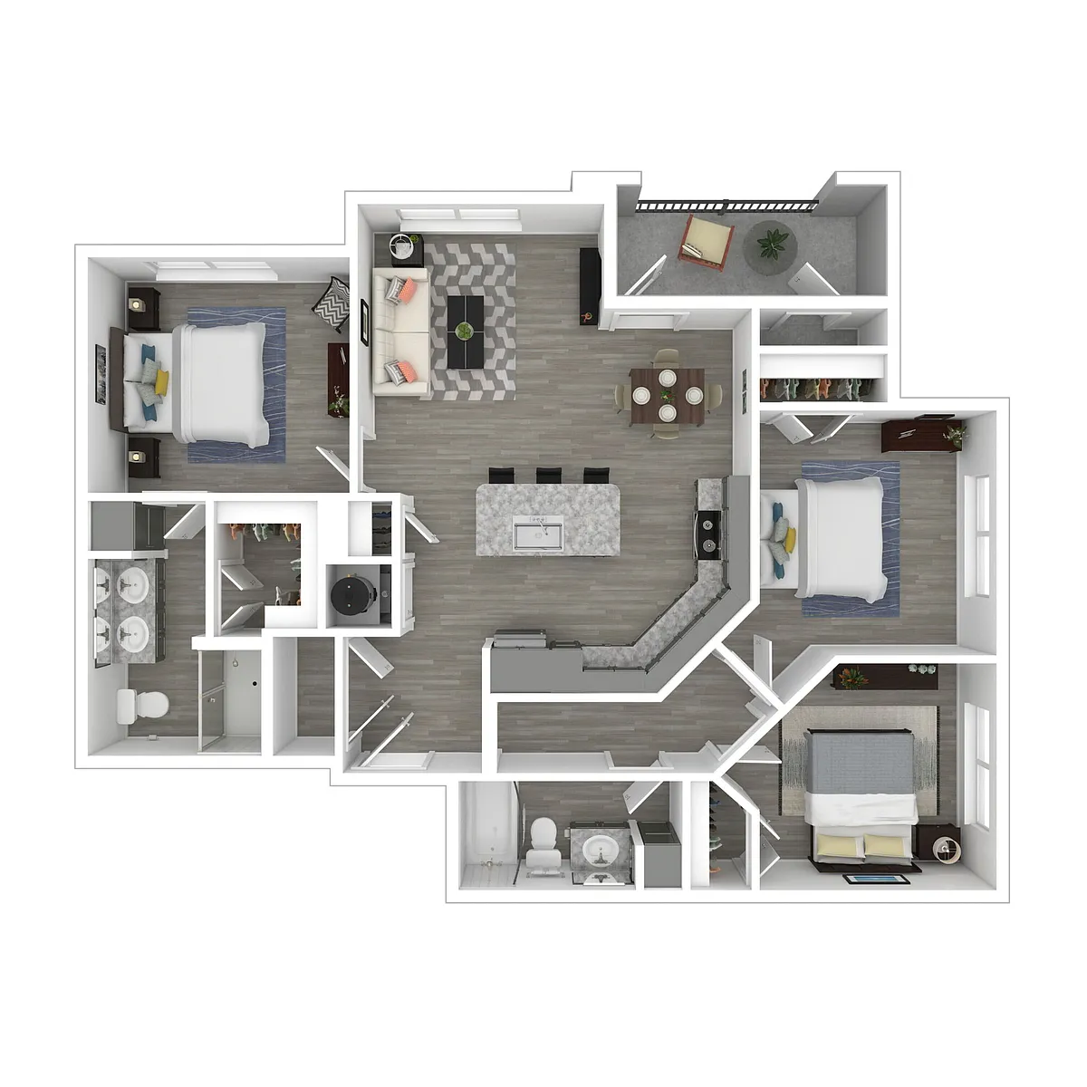 Floor plan C1