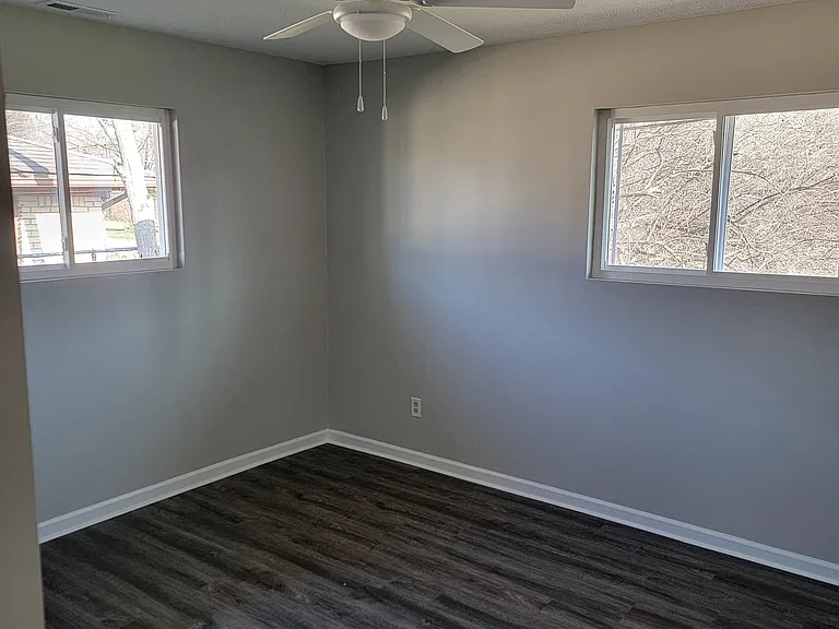 Master Bedroom with Ceiling Fan and great spacious room
