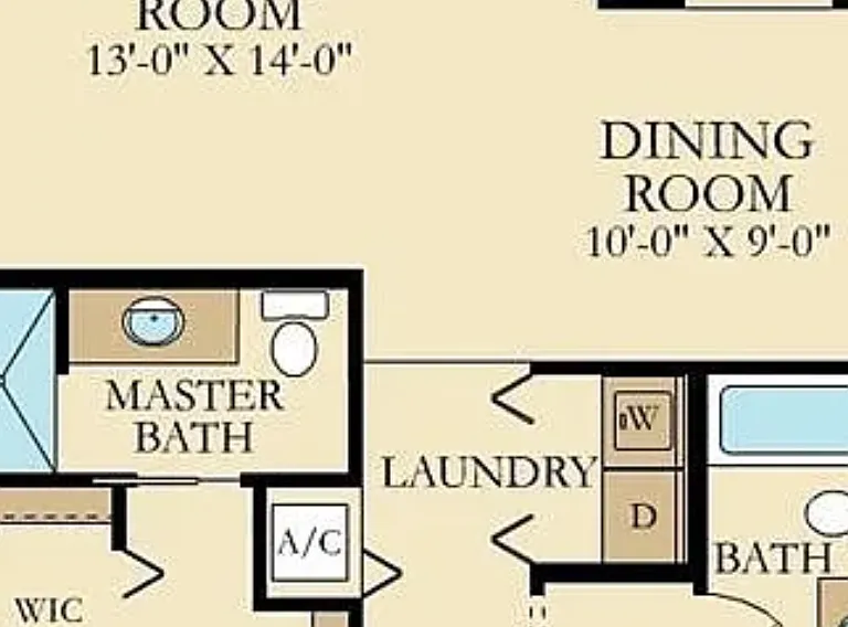 Layout of condo
