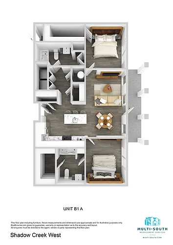 Floor plan 2X2