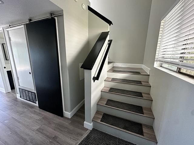 Front foyer leading to upstairs and first floor