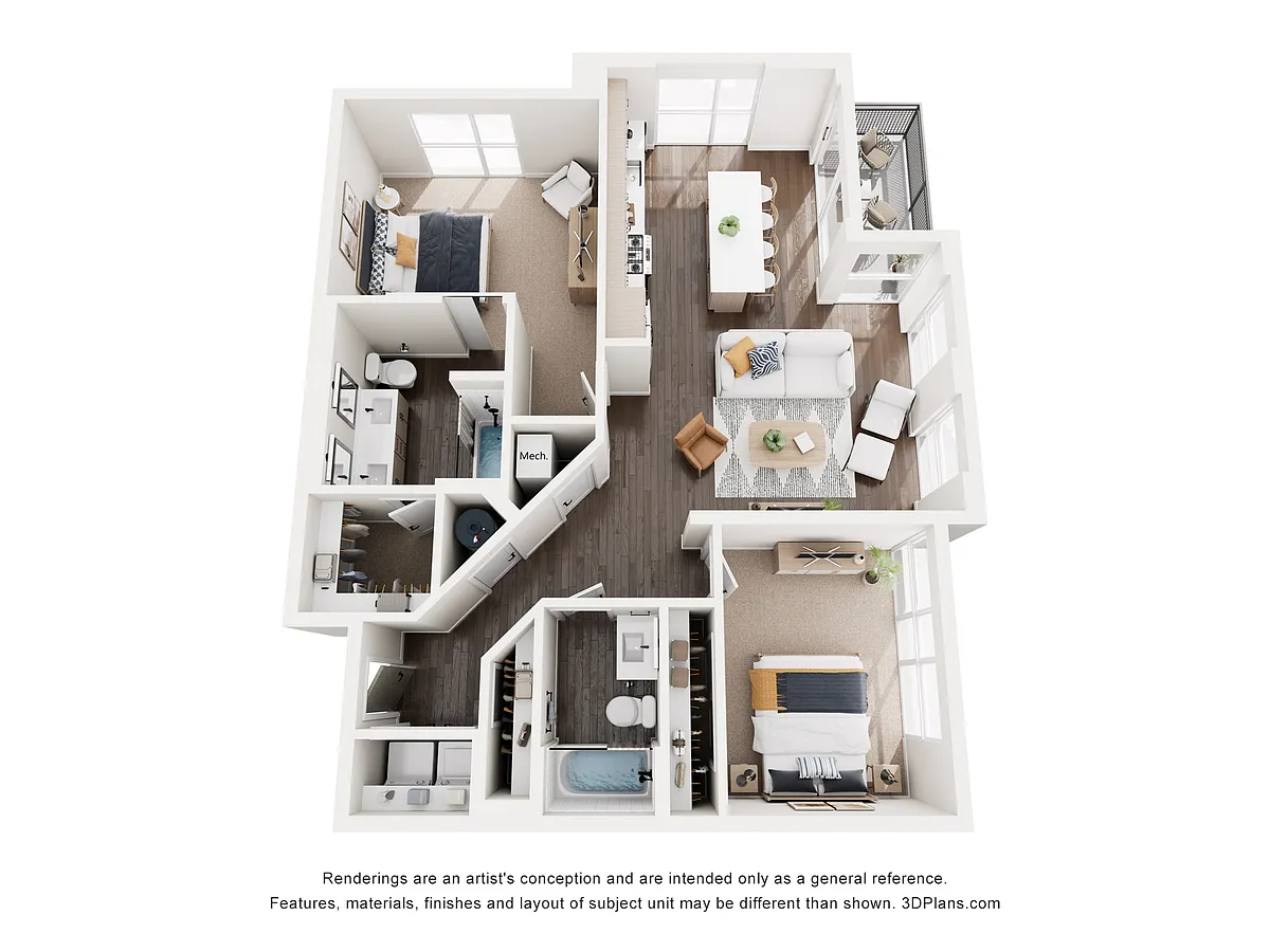 Floor plan B2