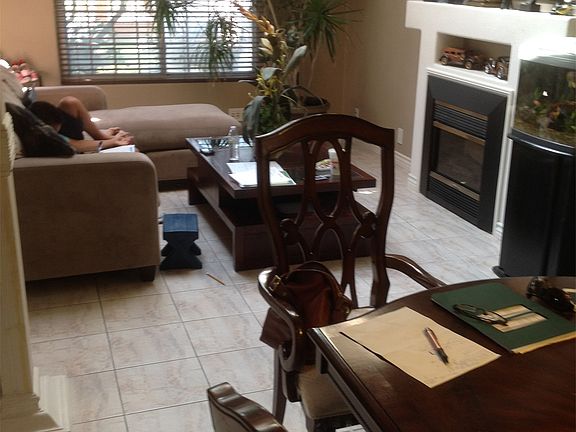 Living and dinning area