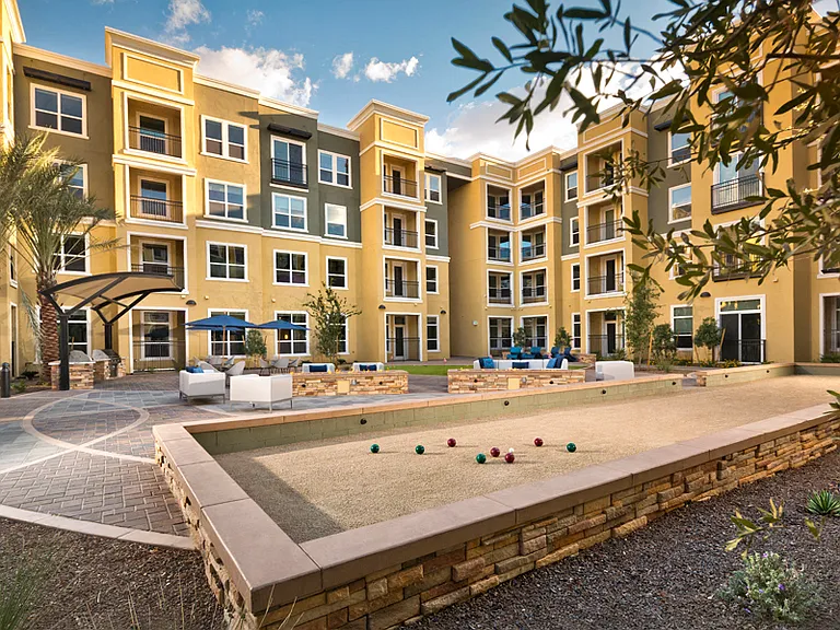Bocce court