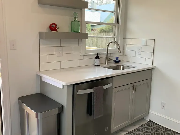 Granite Countertops, Whirlpool Dishwasher, LVT Flooring