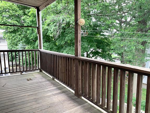 Private Rear Deck Overlooking Backyard
