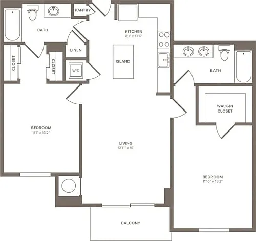 Floor plan B08