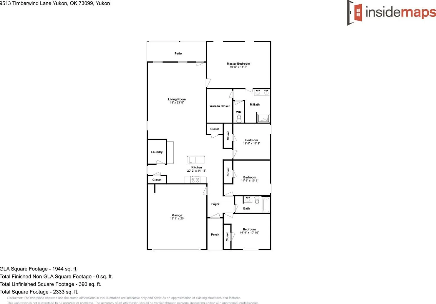Brand New 4 Bedroom 2 Bathroom Home In Piedmont Schools — Photo 2
